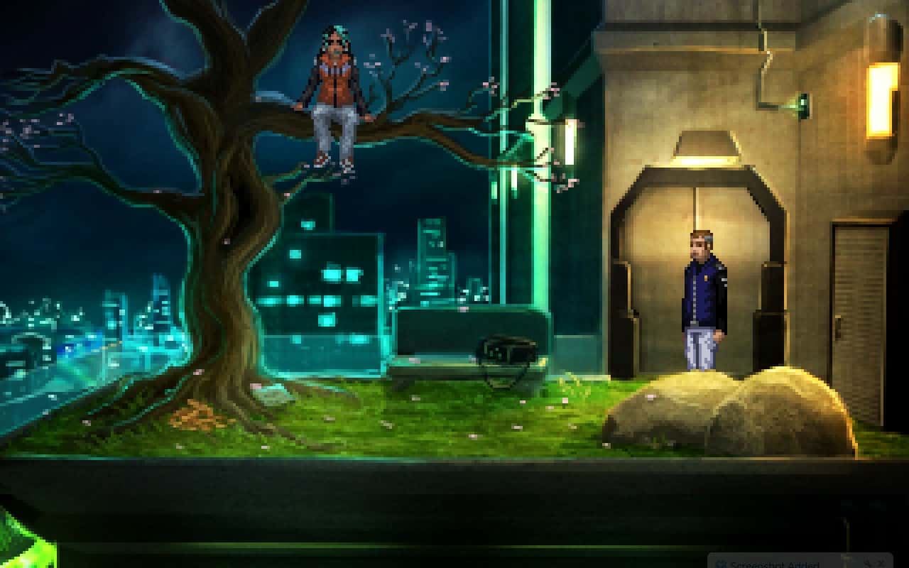 #2. Technobabylon (GOG) Podle: Wadjet Eye Games