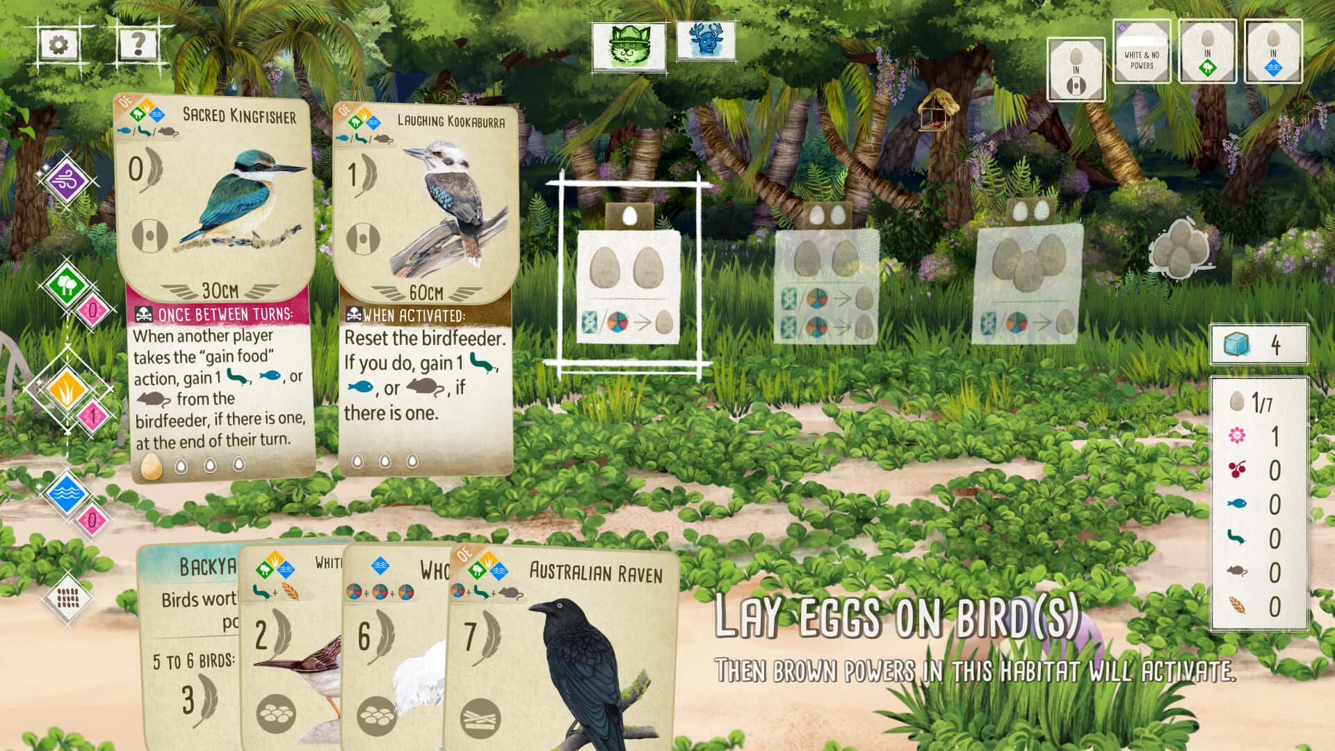 #3. Wingspan: Oceania Expansion (GOG) 由: Monster Couch, Stonemaier Games, indienova