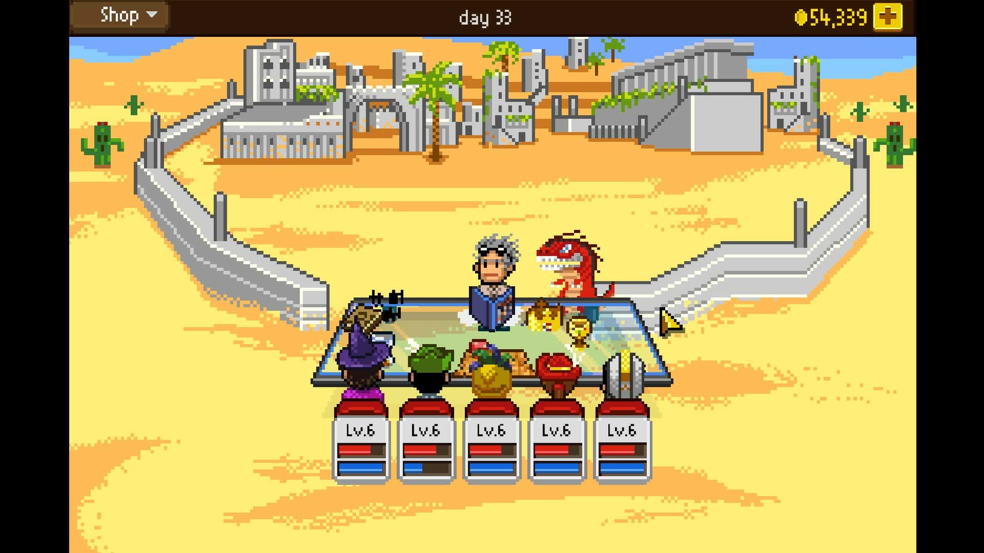 #2. Knights of Pen and Paper +1 Edition (GOG) By: Paradox Interactive