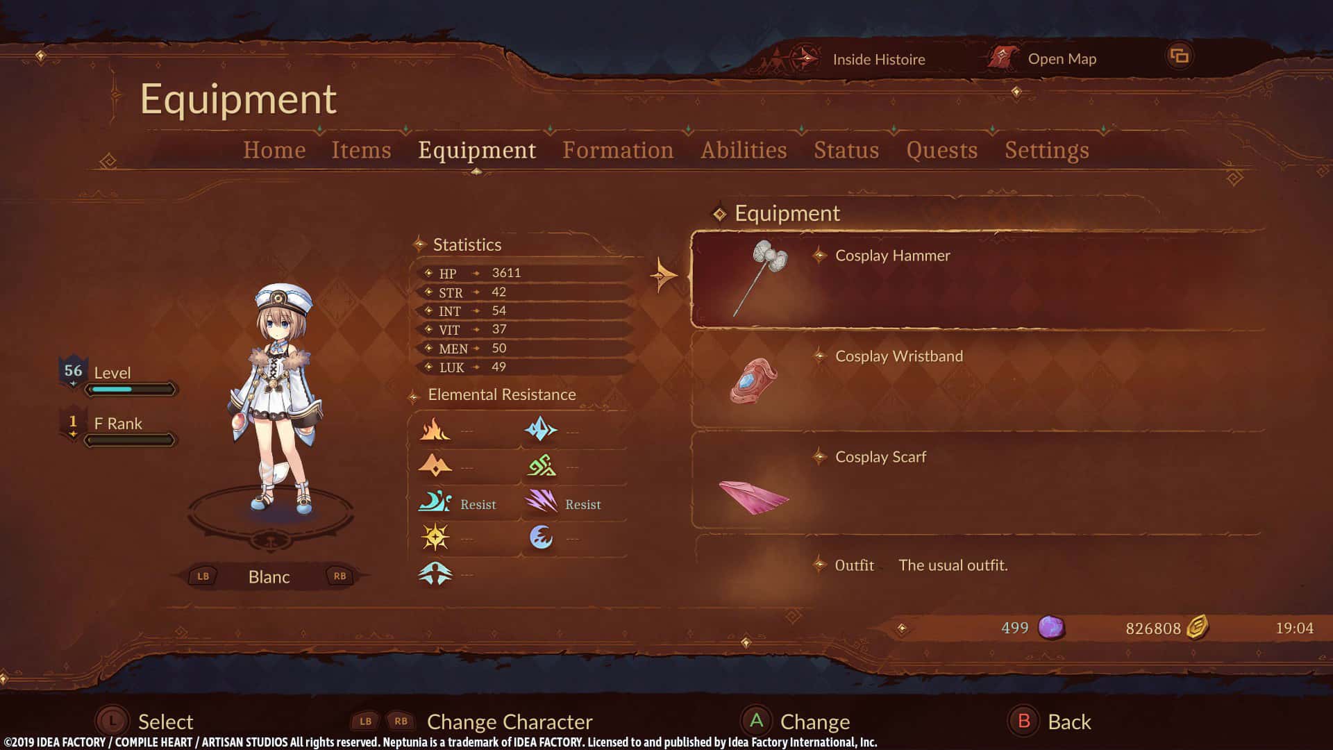 #1. Super Neptunia RPG - [Cosplay Series] Equipment Set (GOG) Podle: Idea Factory International