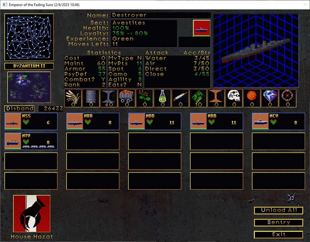 #6. Emperor of the Fading Suns Enhanced (GOG) Podle: Holistic Design Inc.