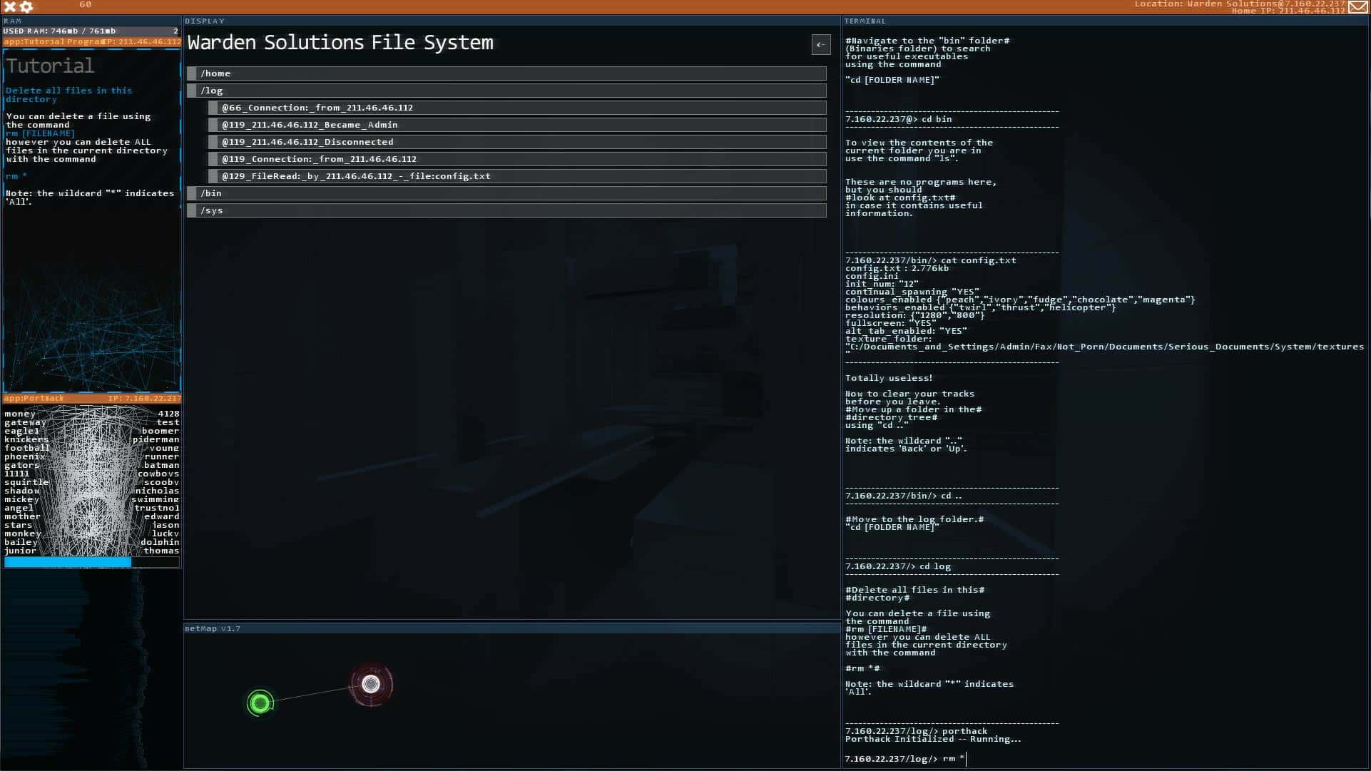 #9. Hacknet Ultimate Edition (GOG) โดย: Fellow Traveller
