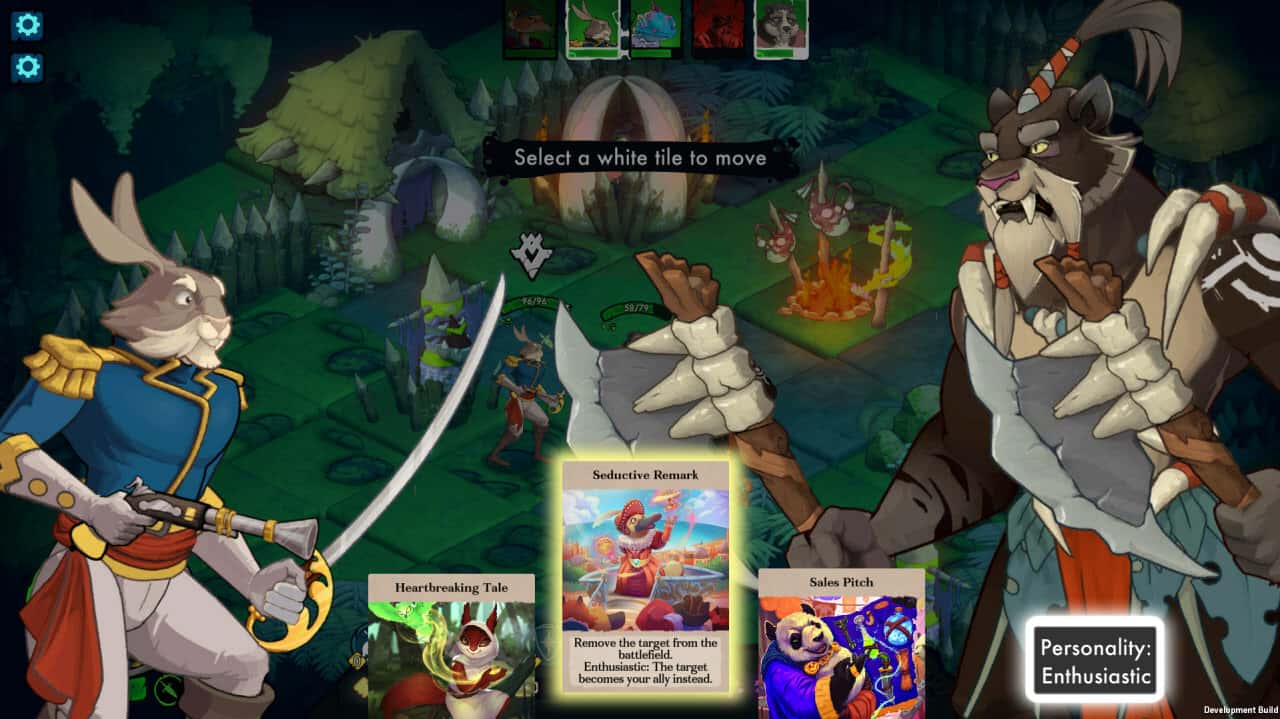 #1. Untamed Tactics: Humblewood Edition (GOG) 由: Ravenage Games, 2P Games