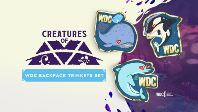 Creatures of Ava: WDC Charity Backpack Trinkets Set