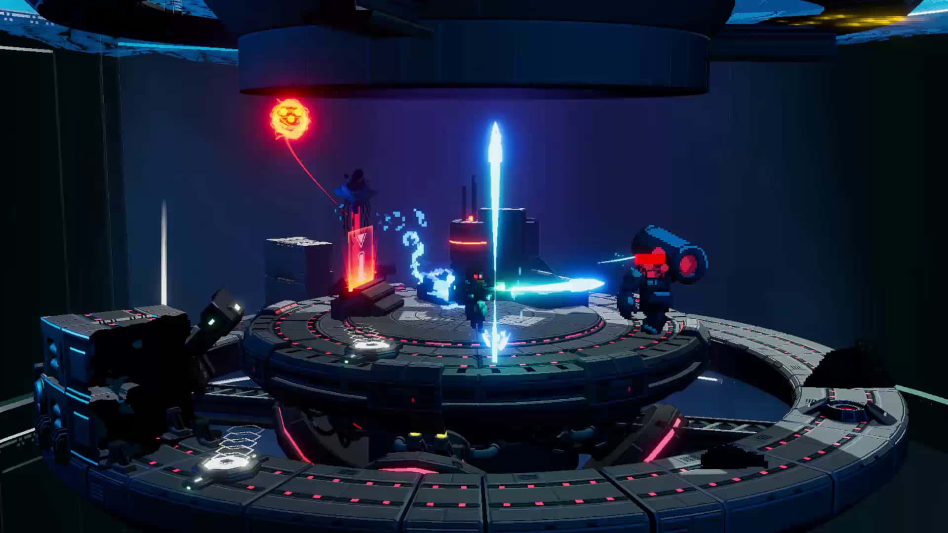 #1. Orbital Bullet – The 360° Rogue-lite (GOG) Bởi: Assemble Entertainment