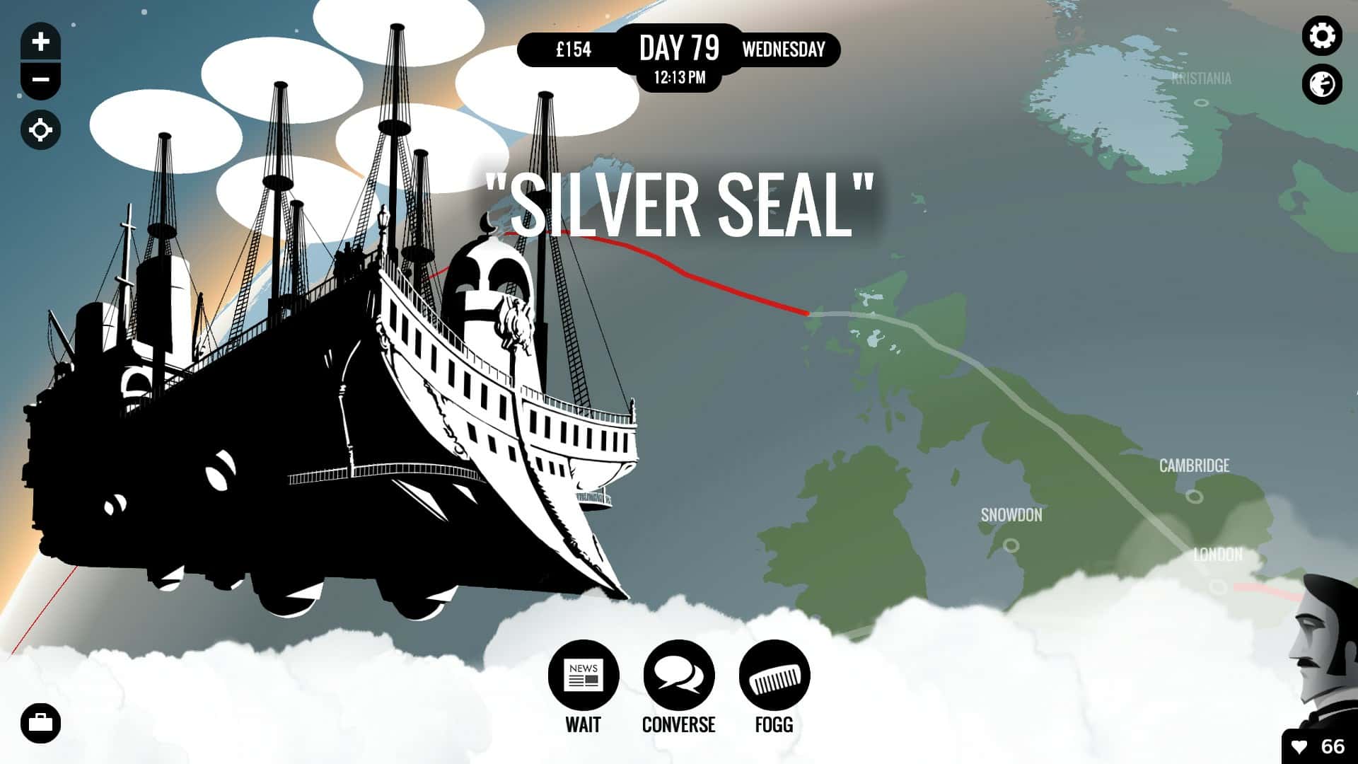 #9. 80 Days (GOG) 由: inkle Ltd