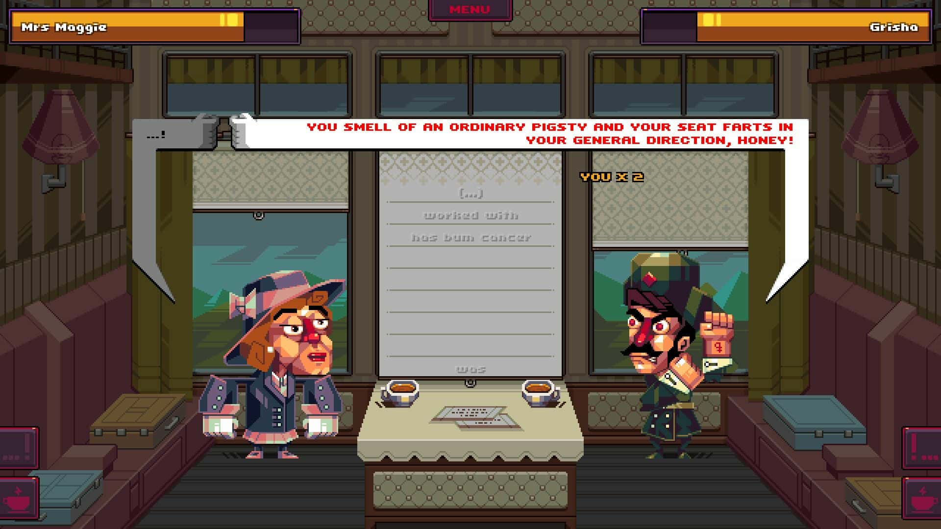 #3. Oh...Sir!! The Insult Simulator (GOG) 由: Good Shepherd Entertainment