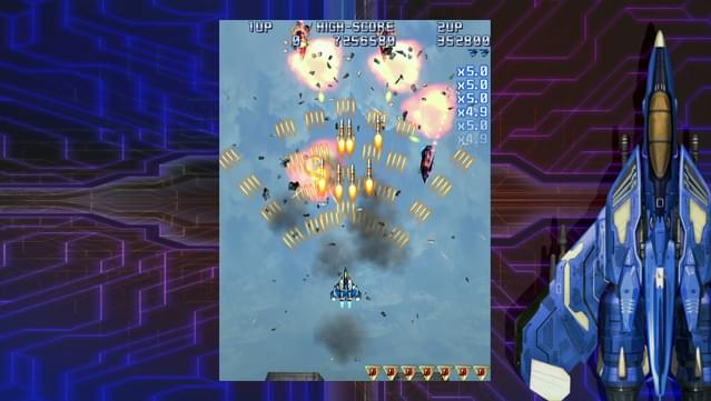 Raiden IV OverKill gameplay screenshot 17