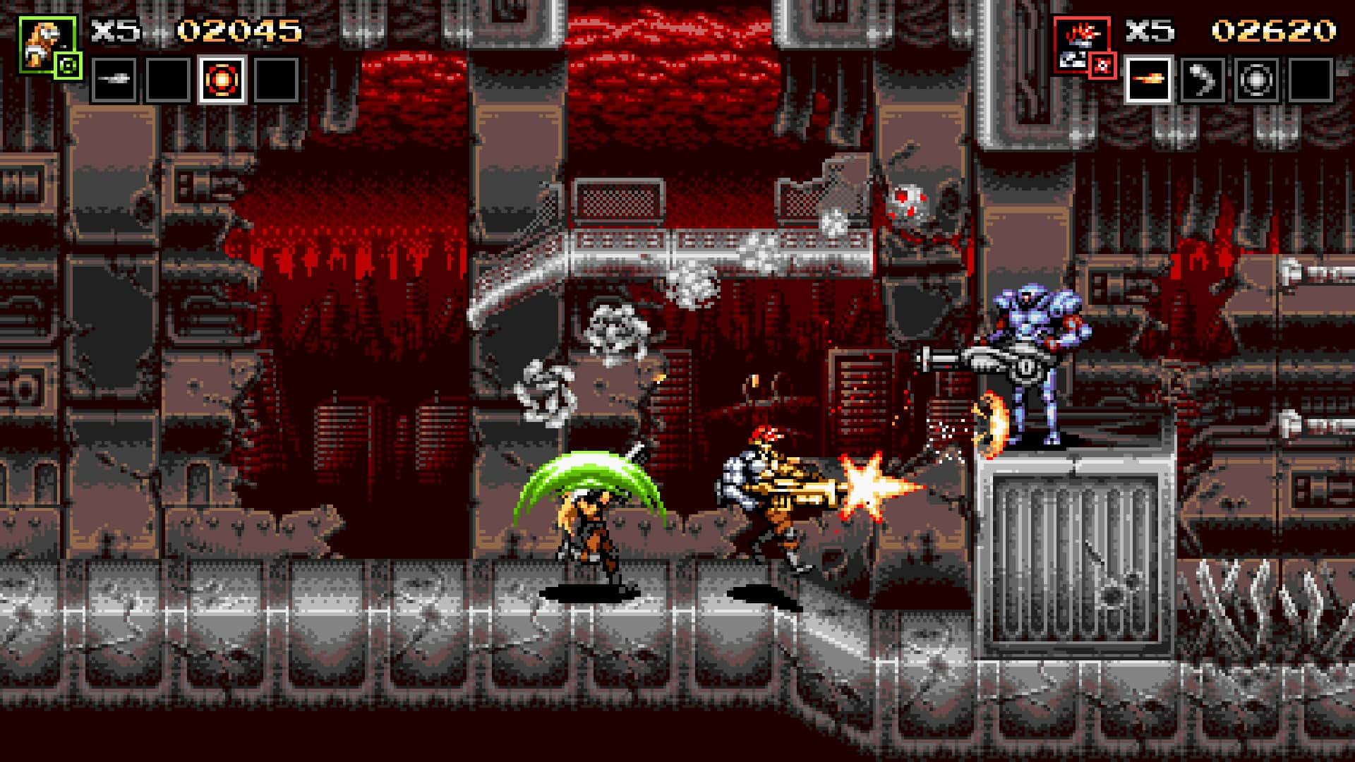 #4. Blazing Chrome (GOG) Podle: The Arcade Crew