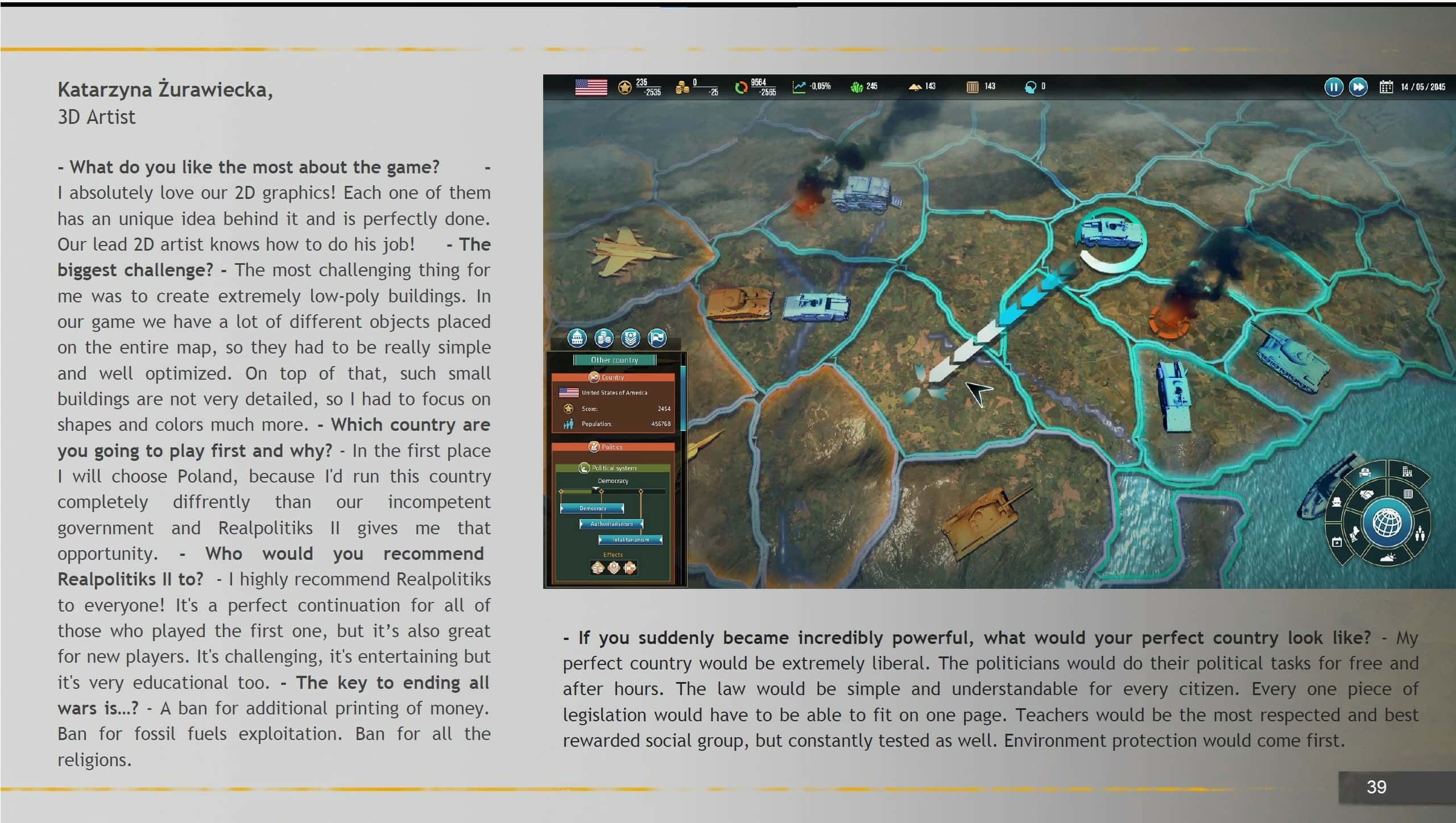 #4. Realpolitiks II Artbook (GOG) 由: Fulqrum Publishing