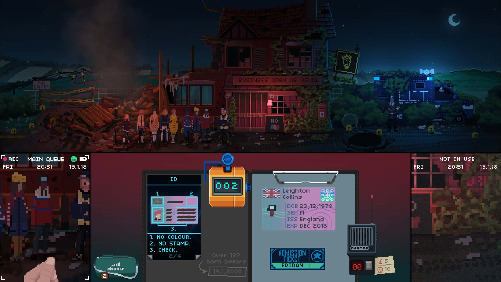 #3. Not Tonight (GOG) 由: No More Robots