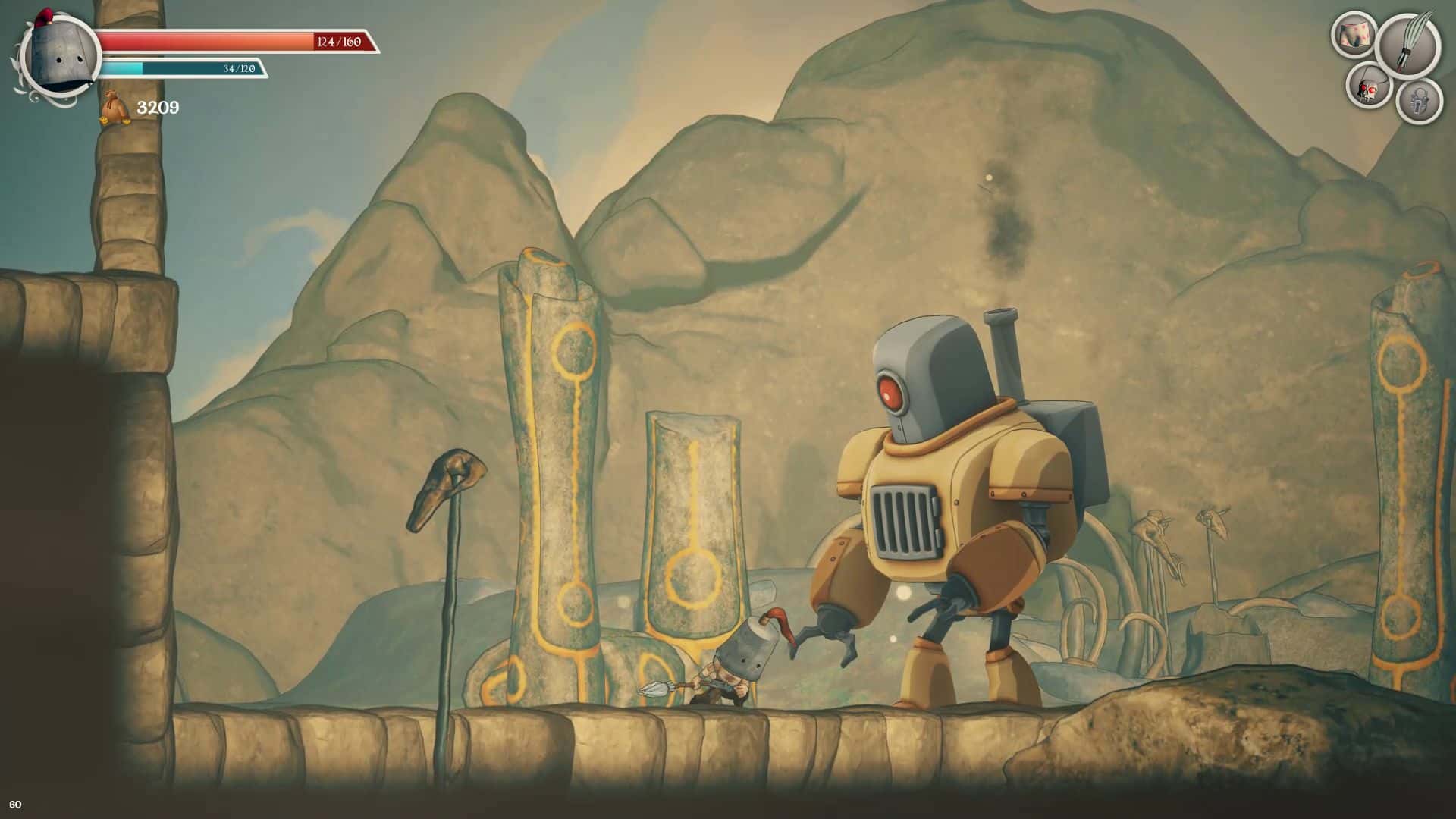 #5. Clunky Hero (GOG) 由: Chaosmonger Studio