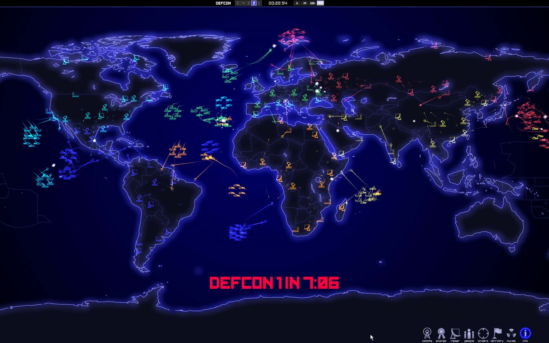 #9. DEFCON (GOG) 게시자: Introversion Software