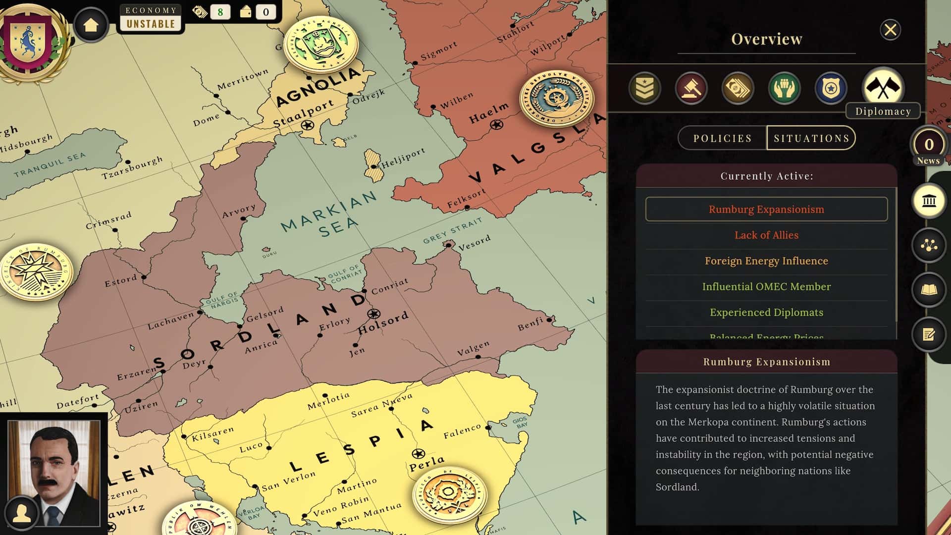 #2. Suzerain (GOG) 由: Torpor Games