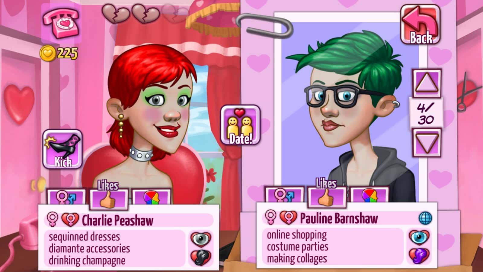 #3. Kitty Powers’ Matchmaker (GOG) Bởi: Magic Notion Ltd