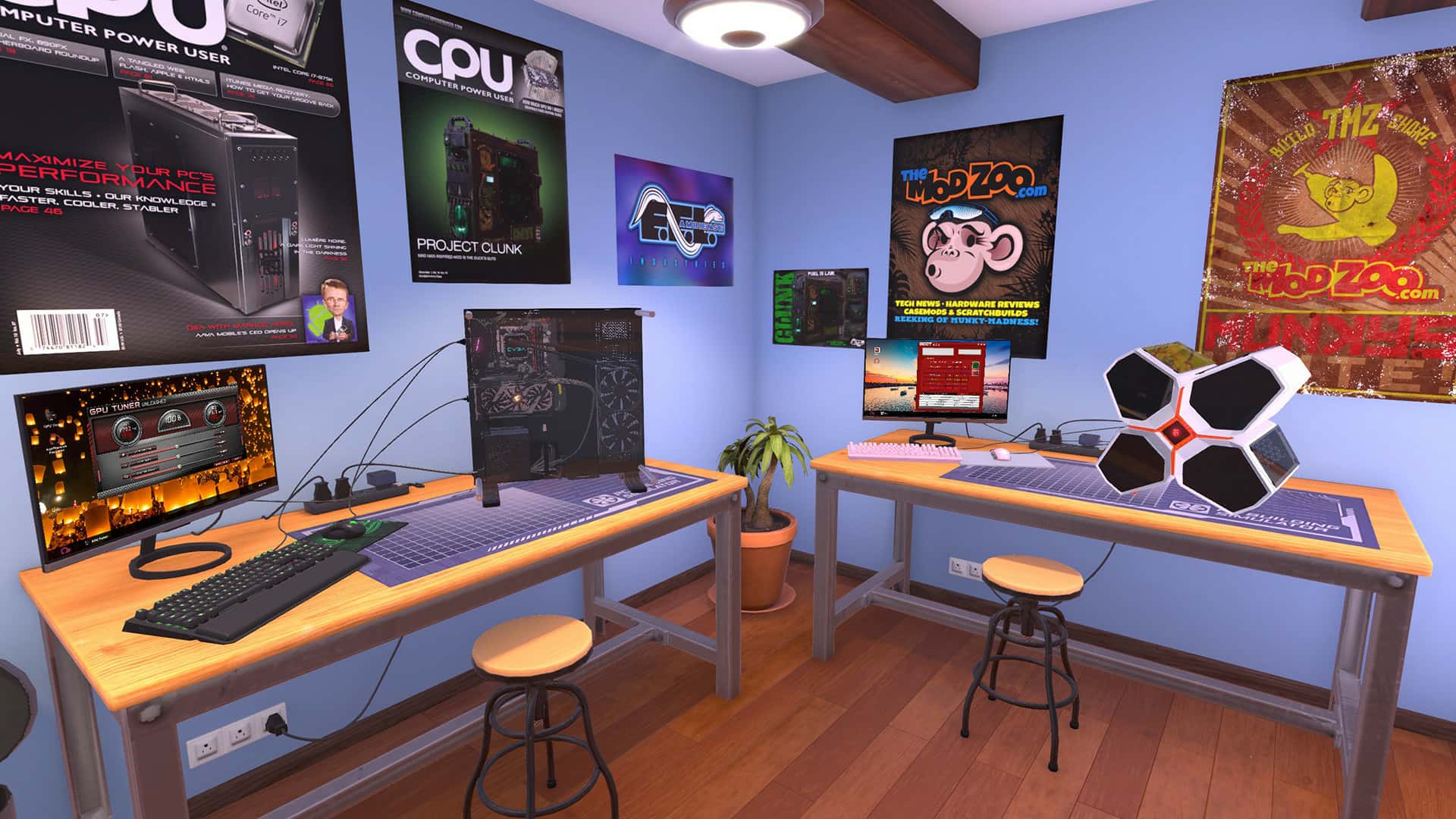 #4. PC Building Simulator (GOG) Bởi: The Irregular Corporation
