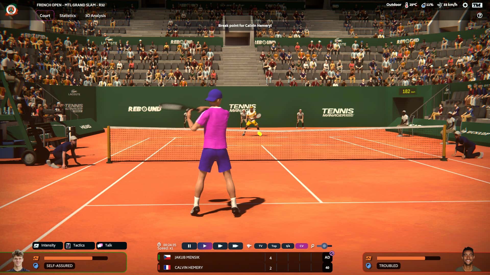 #2. Tennis Manager 2024 (GOG) 게시자: Rebound CG