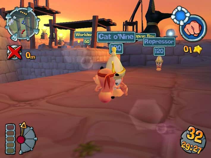 #9. Worms Forts: Under Siege (GOG) 由: Team17 Digital LTD.