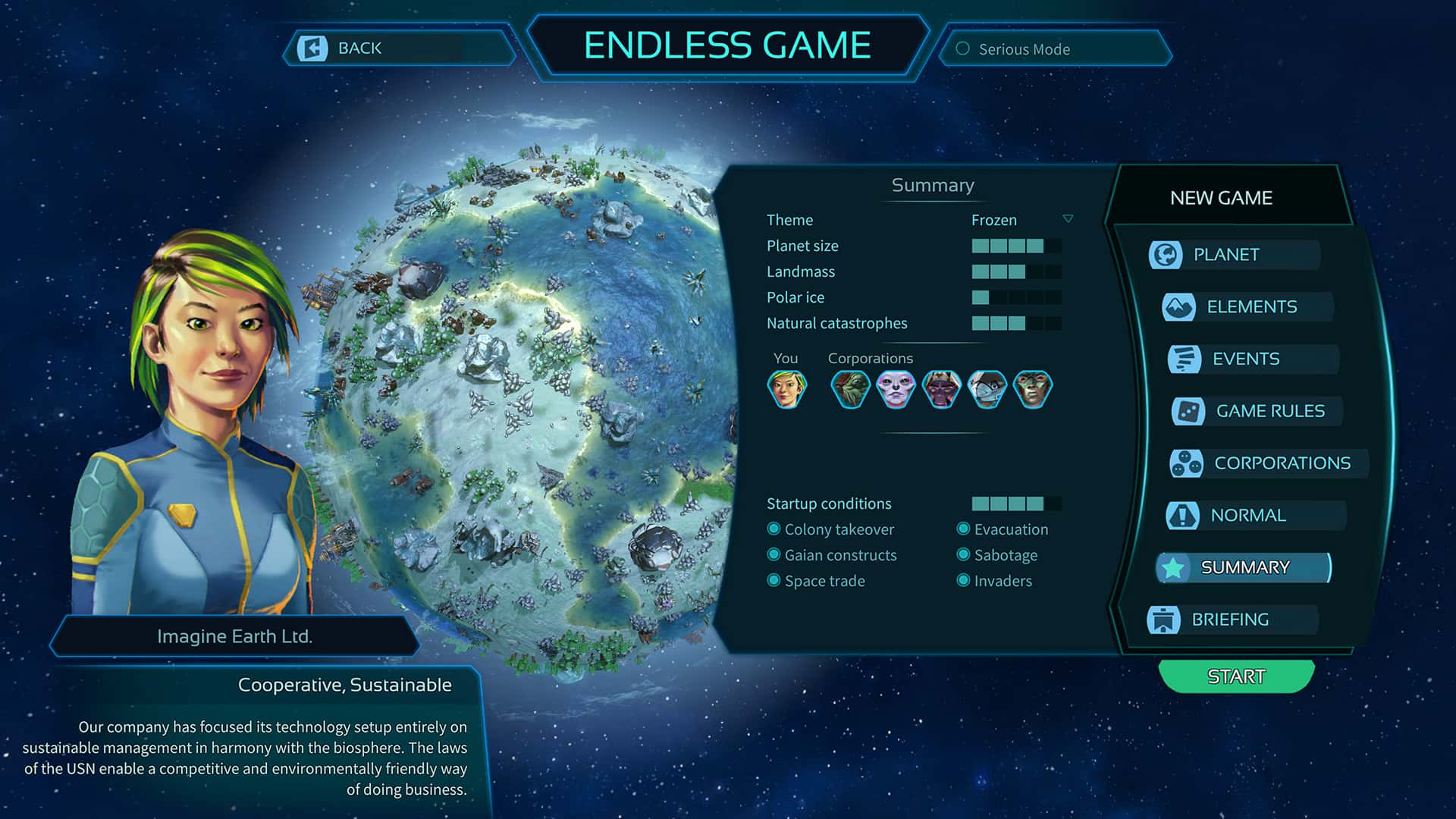 #1. Imagine Earth Demo (GOG) 由: Serious Brothers