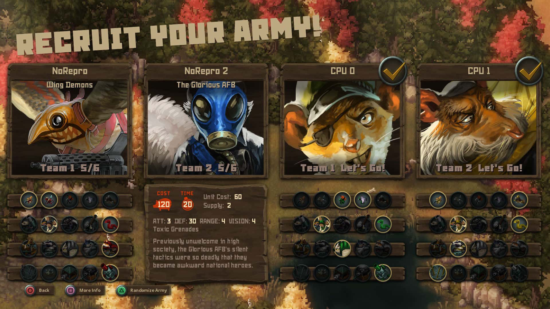 #5. Tooth and Tail (GOG) 由: Pocketwatch Games