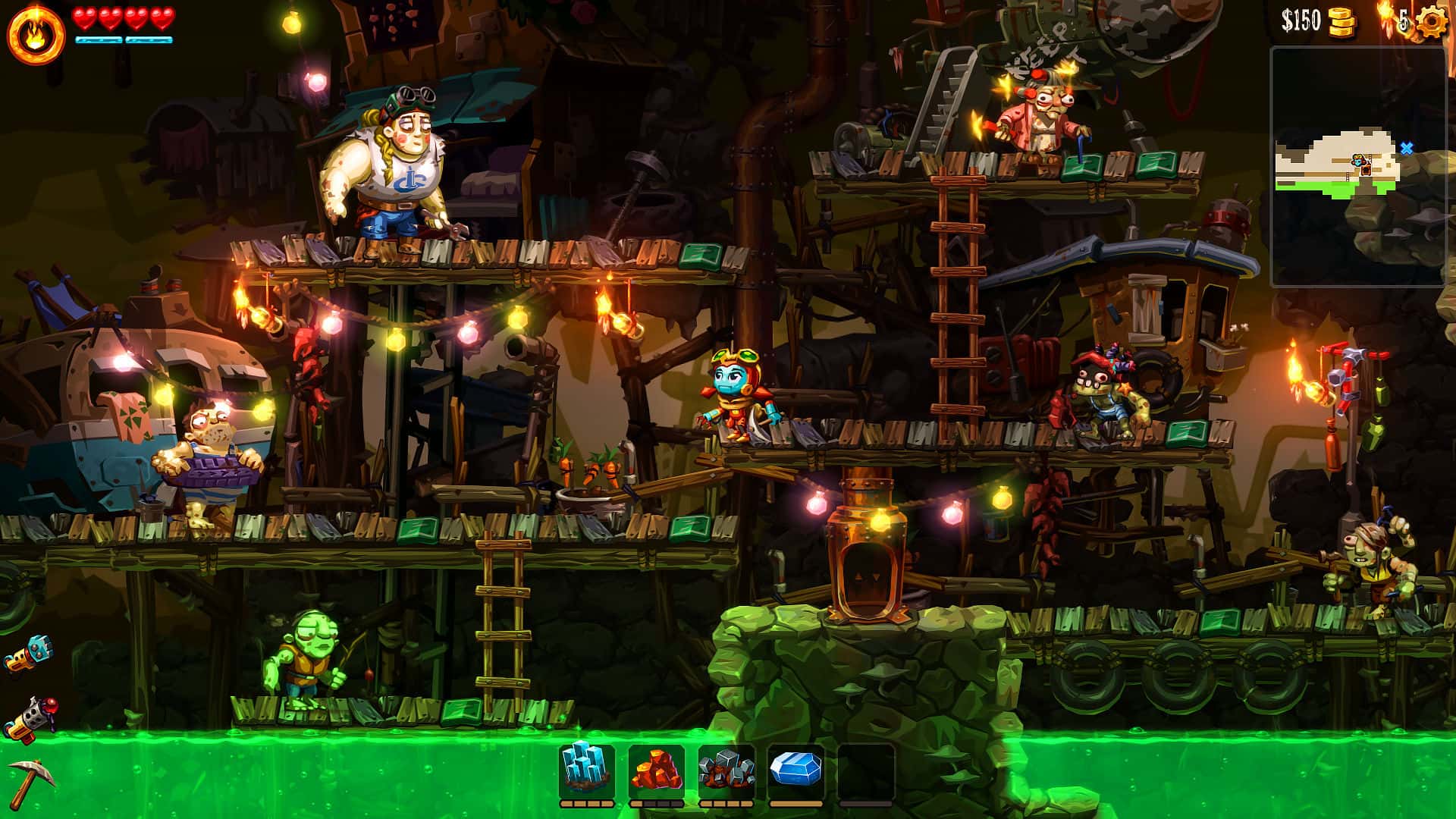 #9. SteamWorld Dig 2 (GOG) 由: Image and Form
