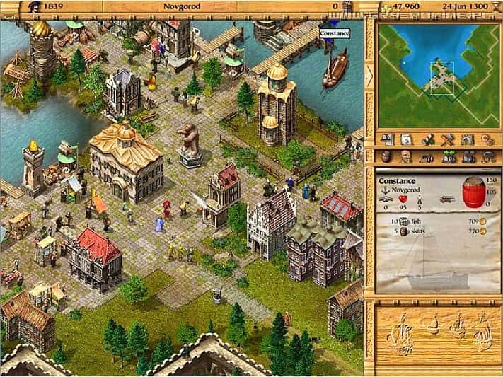 #4. Patrician 3 (GOG) De: Strategy First