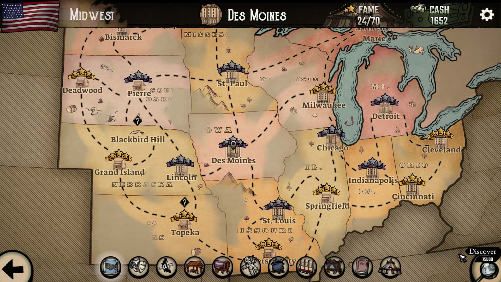 #7. The Amazing American Circus (GOG) 由: Klabater