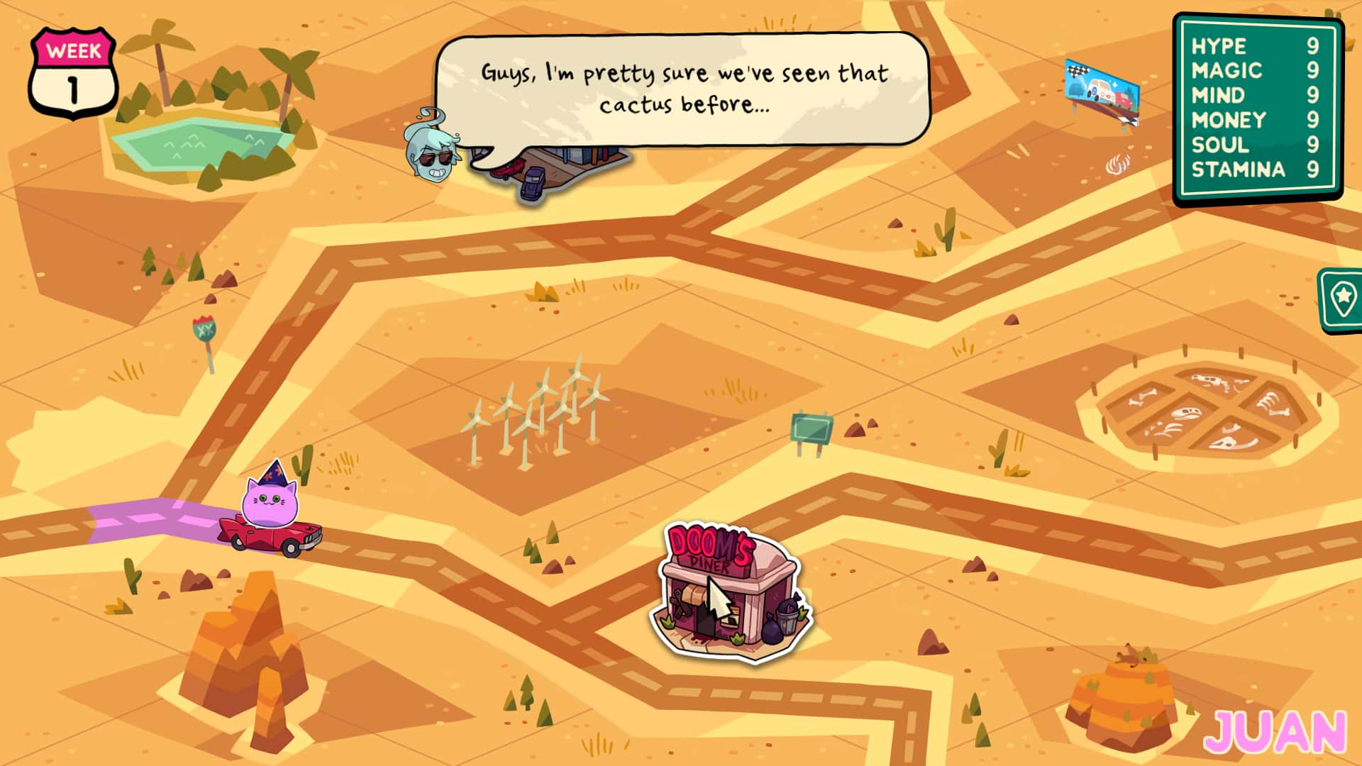 #2. Monster Roadtrip - Playable Character - Juan (GOG) Podle: Beautiful Glitch