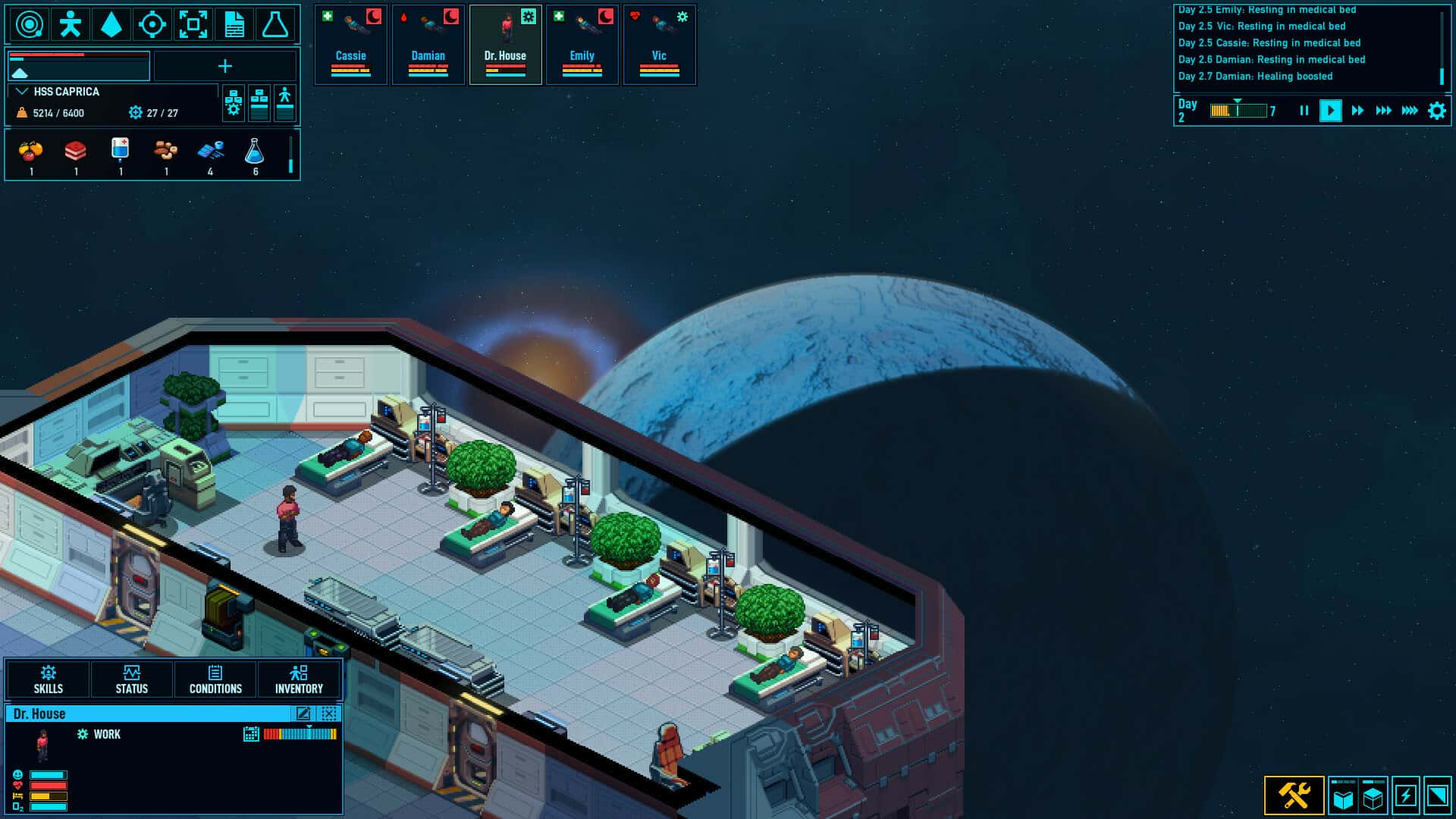 #7. Space Haven (GOG) 由: Bugbyte Ltd.