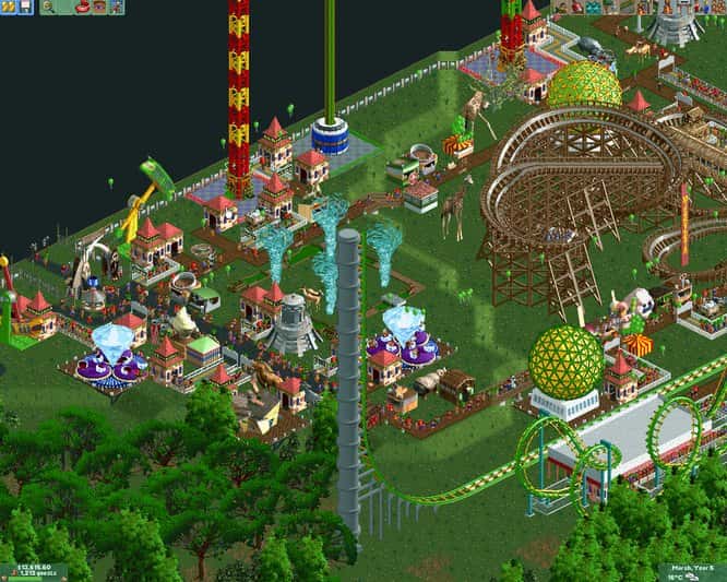 #10. RollerCoaster Tycoon® 2: Triple Thrill Pack (GOG) Podle: Atari