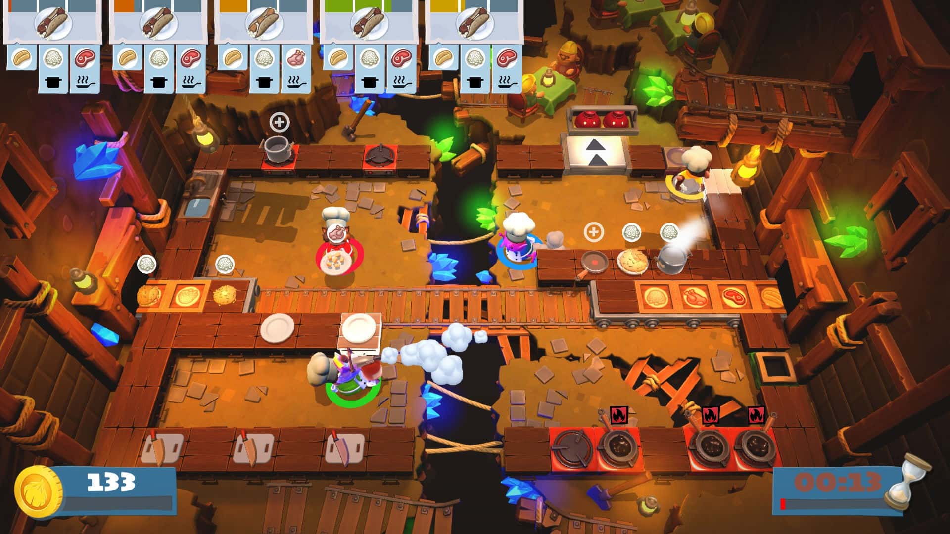 #3. Overcooked! 2 - Too Many Cooks Pack (GOG) 由: Team17 Digital LTD.