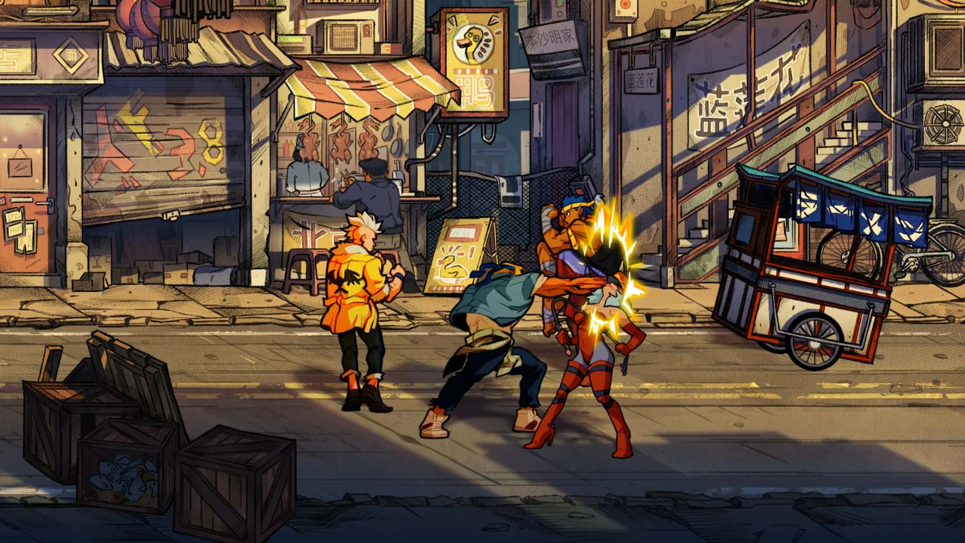 #2. Streets of Rage 4 (GOG) Podle: DotEmu