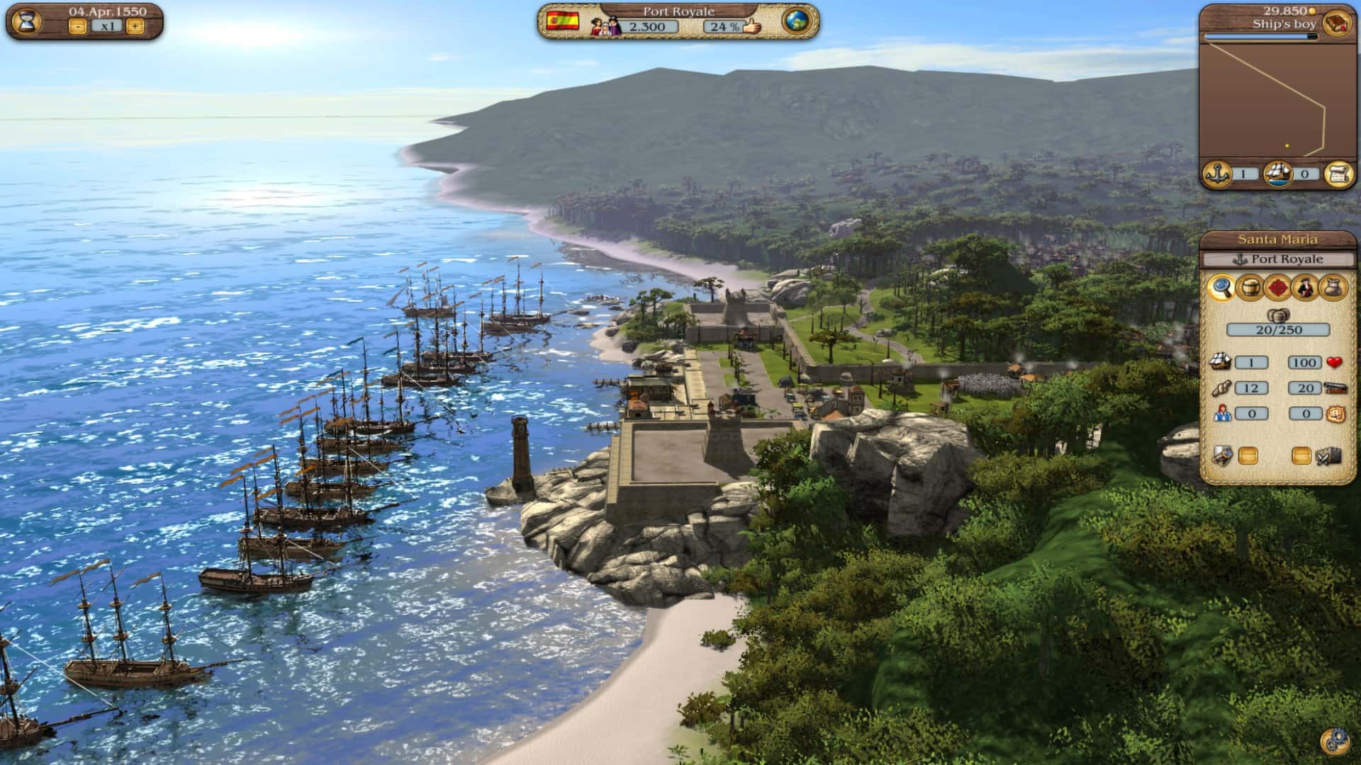 #1. Port Royale 3 Gold (GOG) От: Kalypso Media Digital