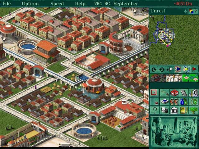 #4. Caesar II (GOG) Podle: Activision