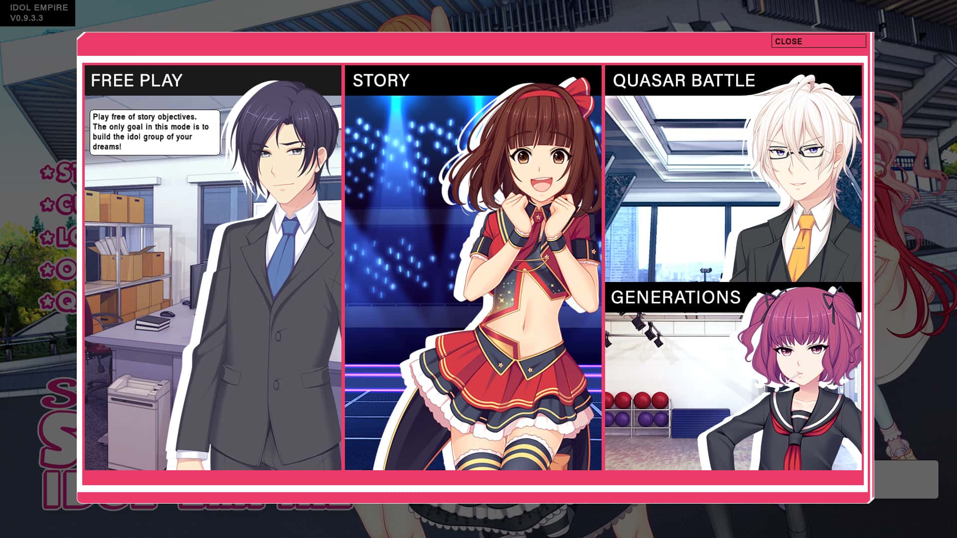 #2. Shining Song Starnova: Idol Empire (GOG) Bởi: Sekai Project