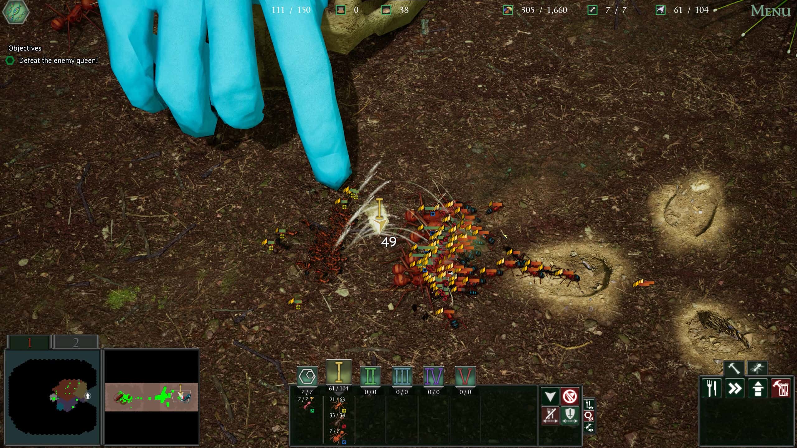 #1. Empires of the Undergrowth (GOG) 来自: Hooded Horse