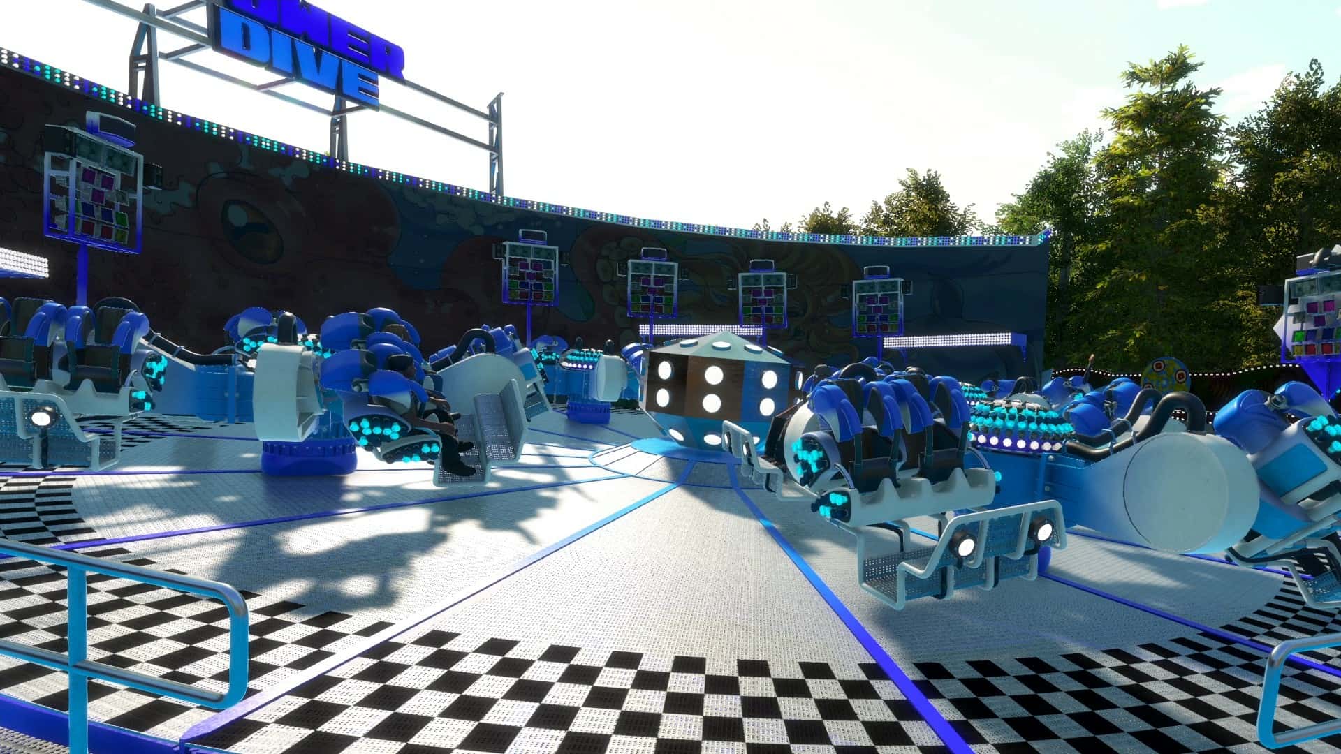 #4. Virtual Rides 3 - Ride Pack #3 (Noise Machine & Power Dive) (GOG) 由: Pixelsplit Simulations, Pixelsplit