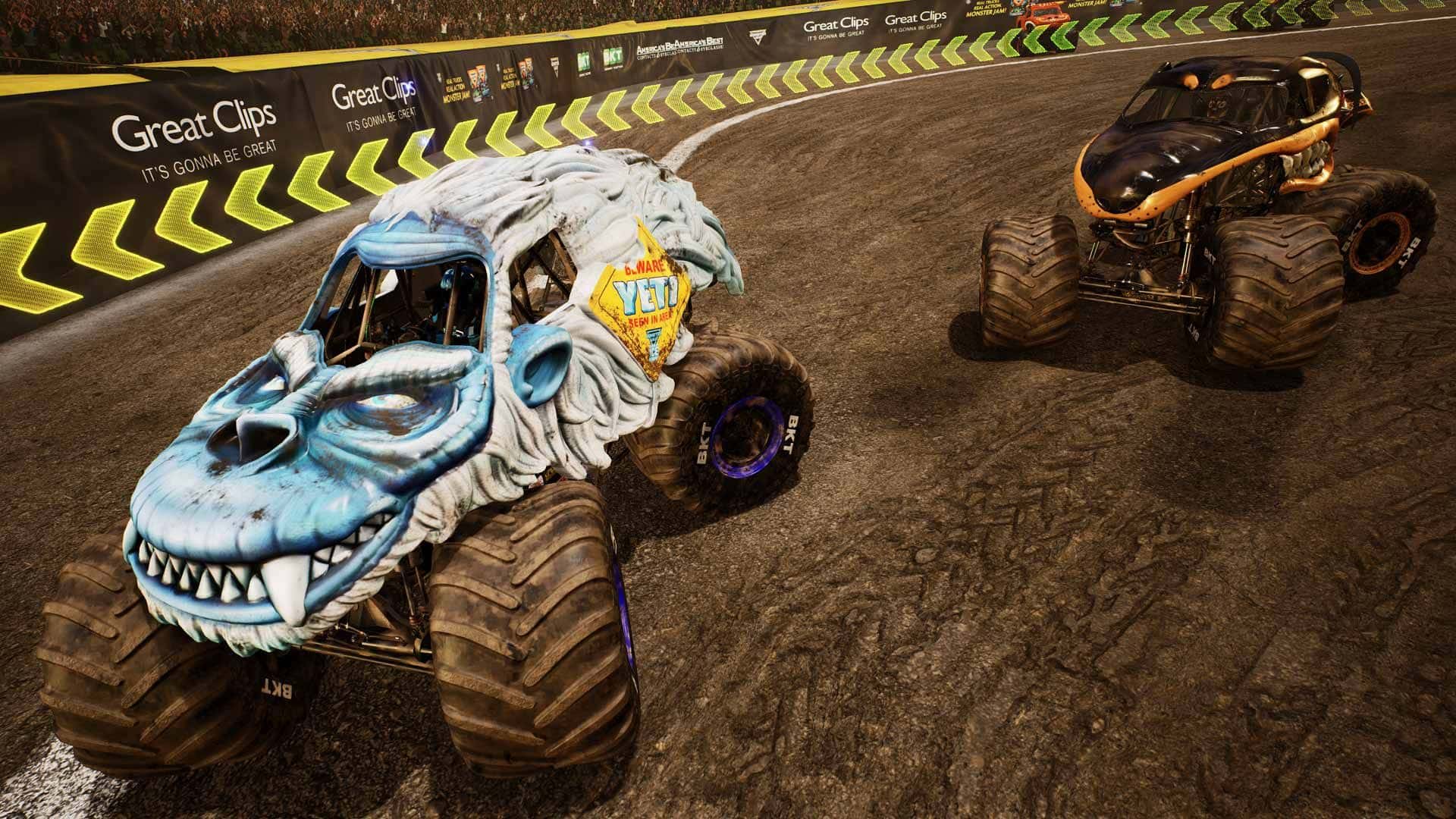 #4. Monster Jam Steel Titans - Fire & Ice Truck Bundle (GOG) De: THQ Nordic GmbH