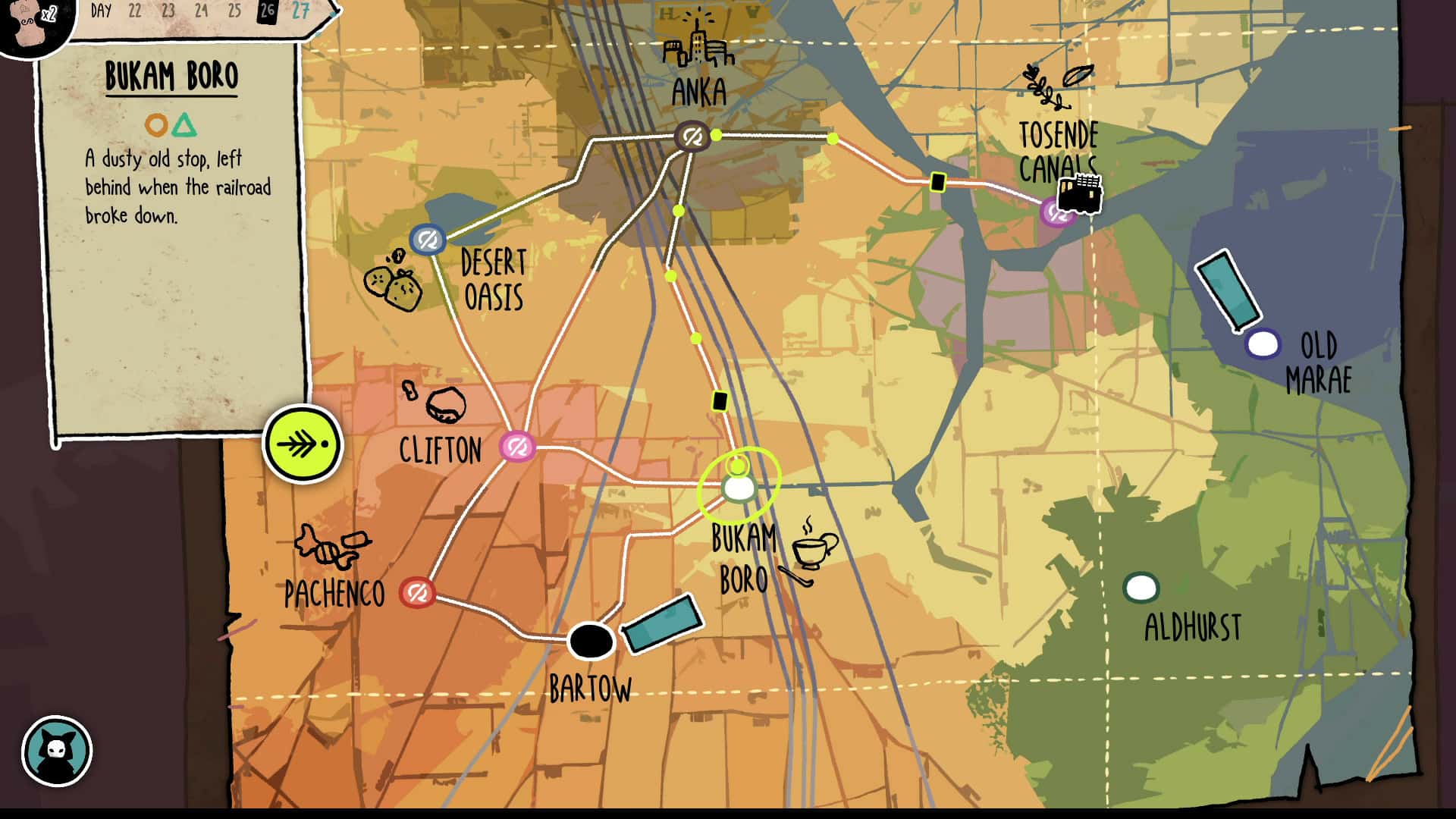 #2. Signs of the Sojourner (GOG) Bởi: Echodog Games