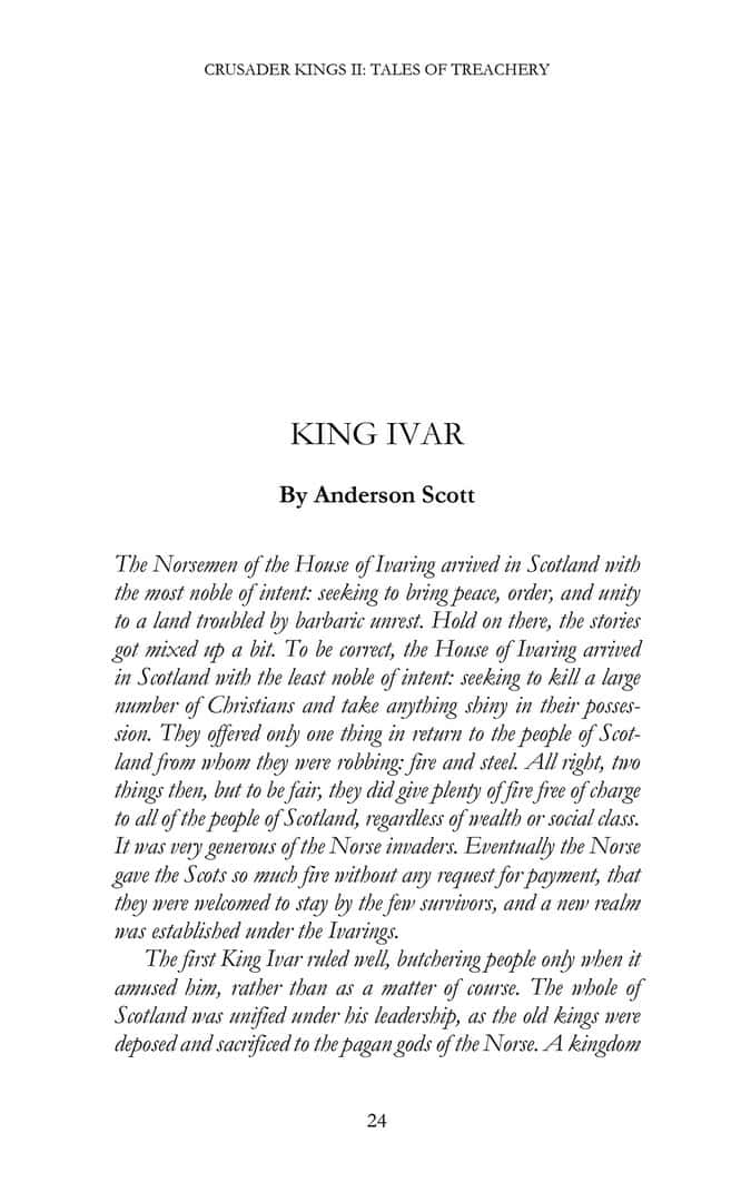 #2. E-Book Crusader Kings II: Tales of Treachery (GOG) От: Paradox Interactive