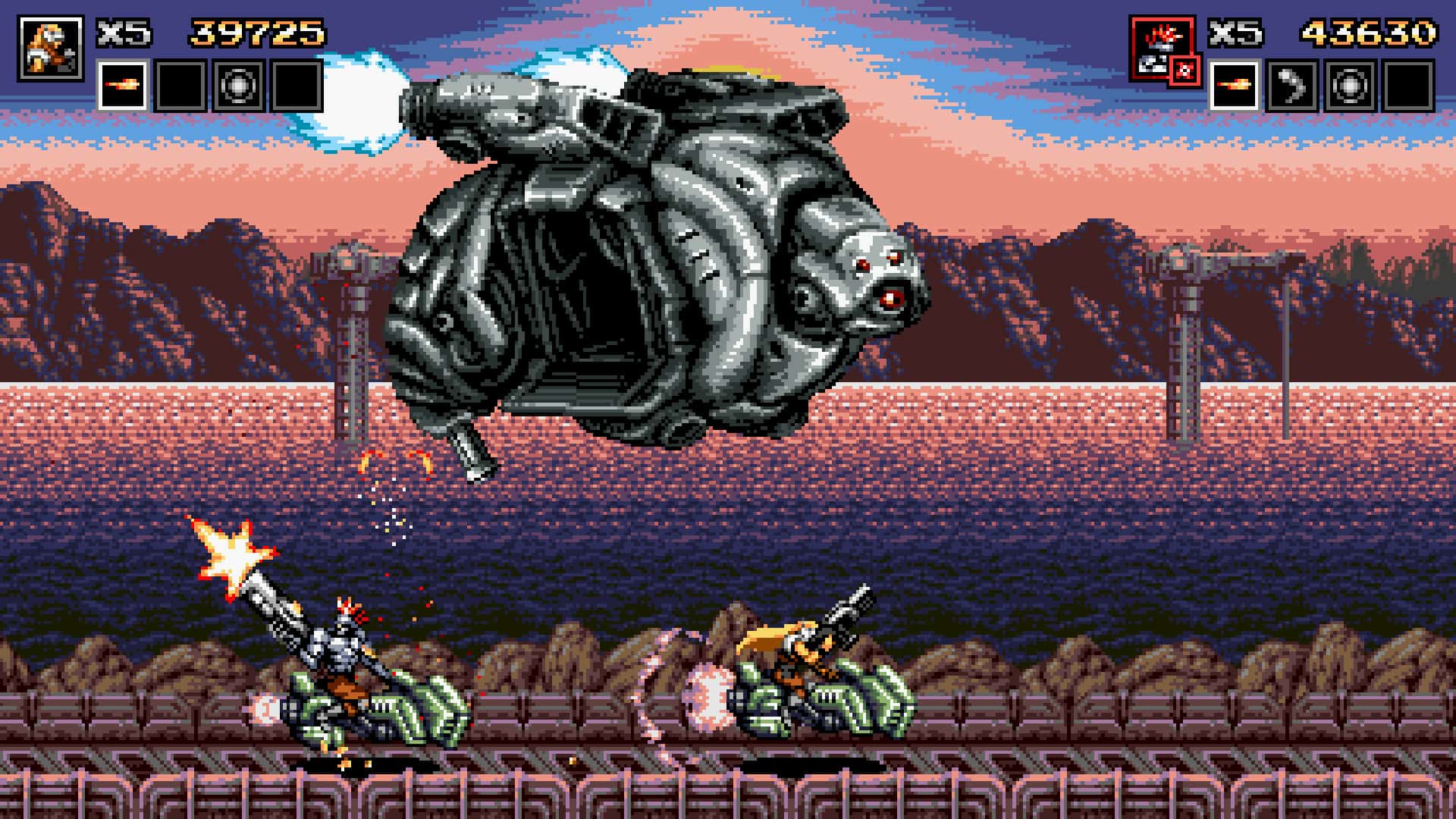 #2. Blazing Chrome (GOG) Podle: The Arcade Crew