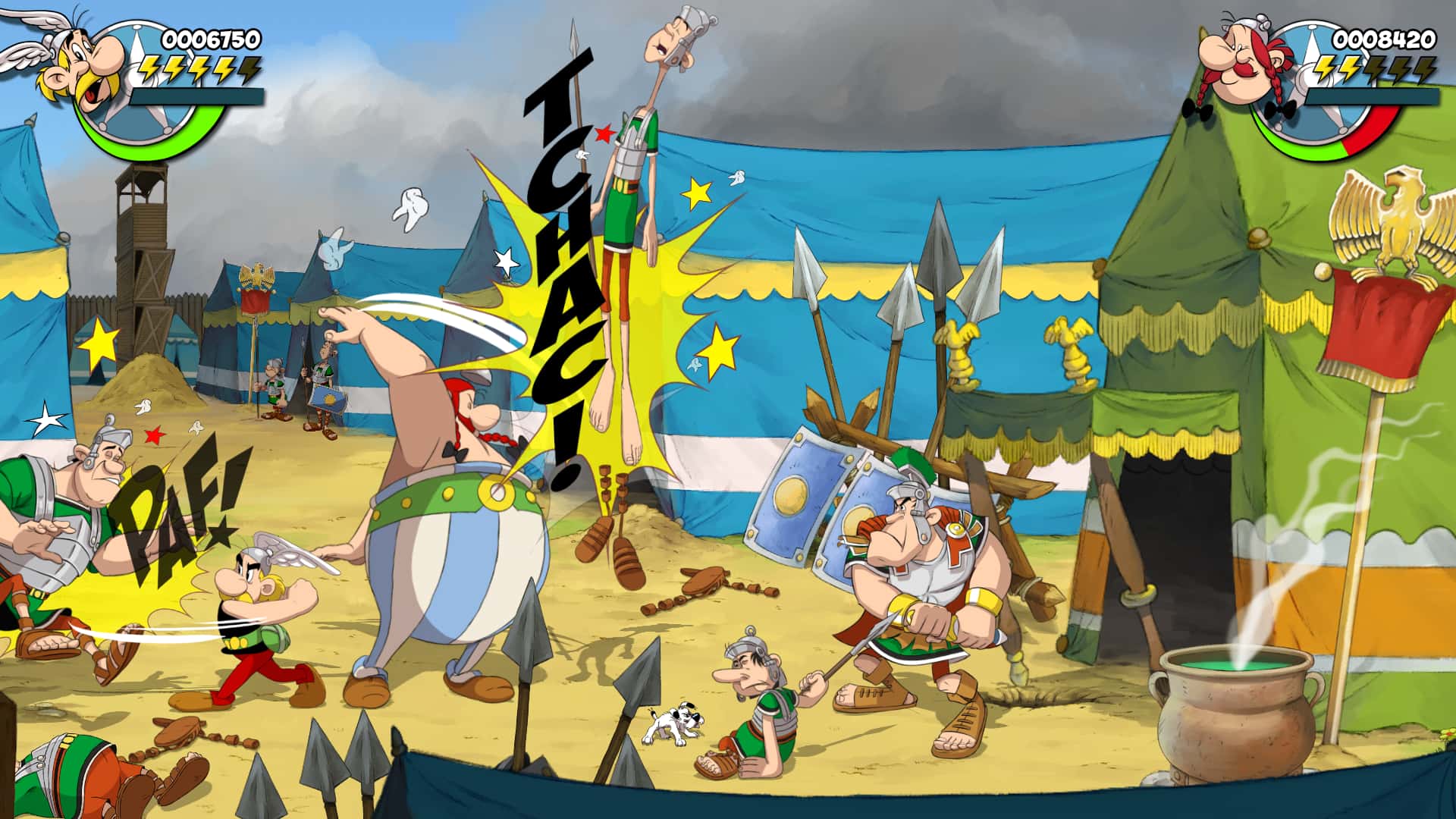#1. Asterix & Obelix: Slap them All! (GOG) Bởi: Microids