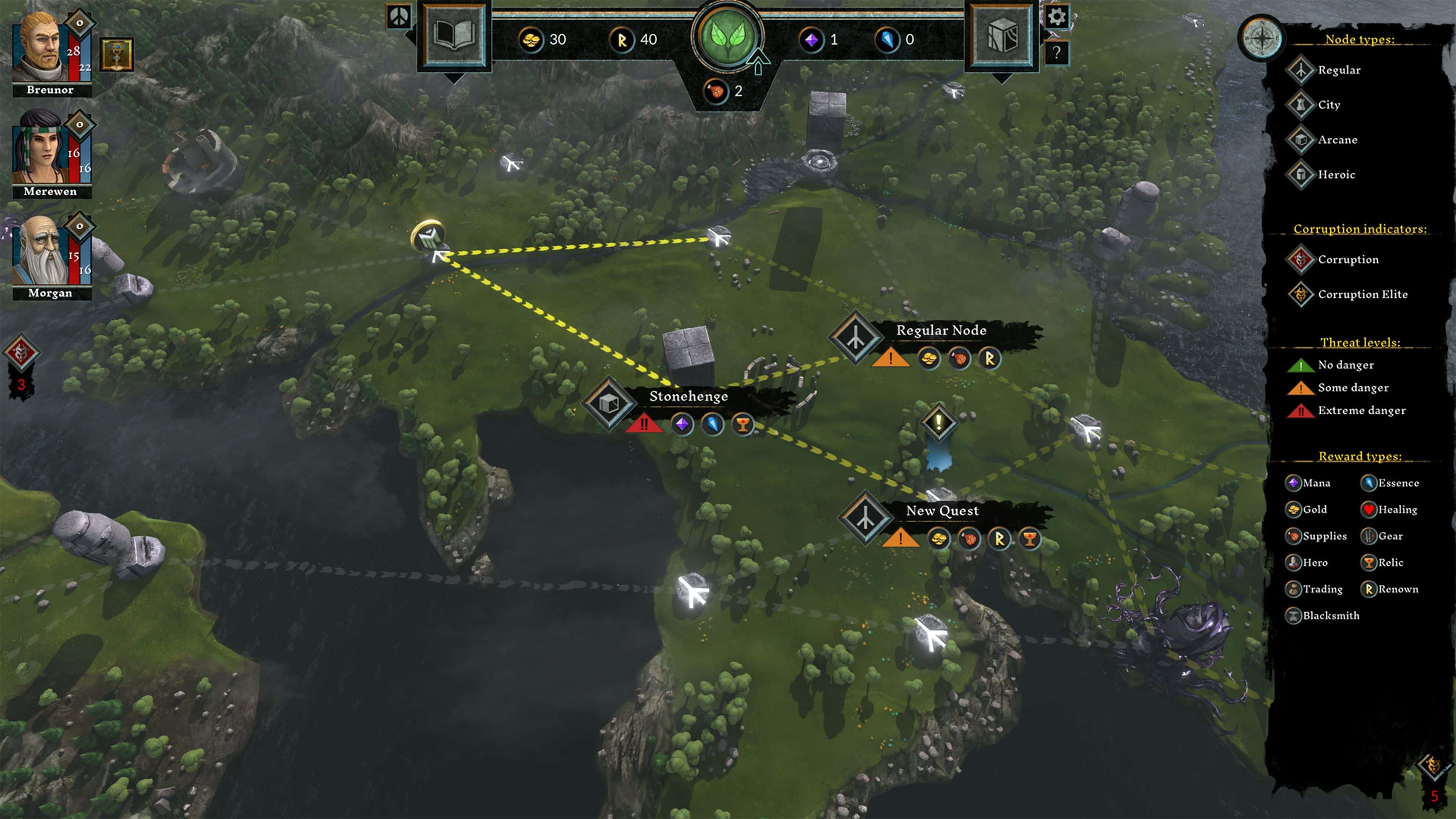 #4. The Hand of Merlin Deluxe Edition Bundle (GOG) By: Versus Evil