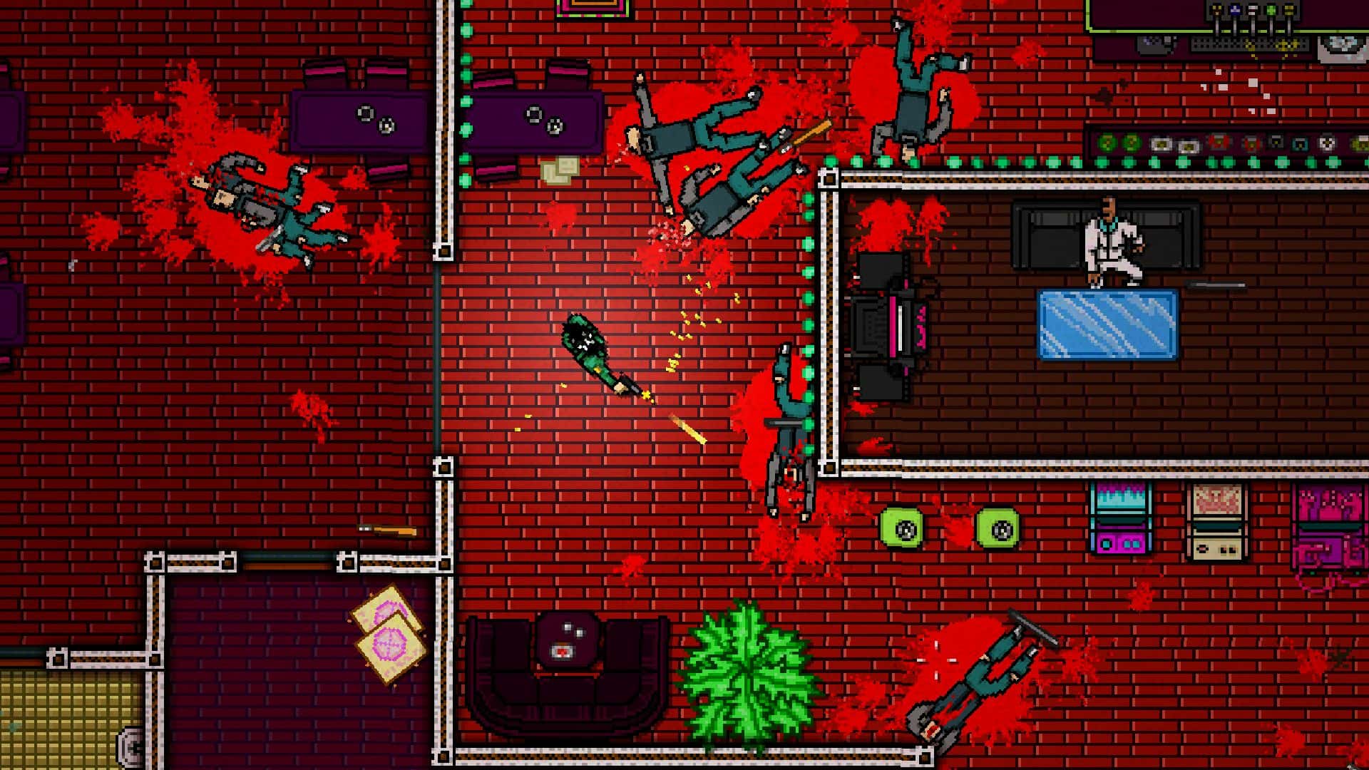 #2. Hotline Miami 2: Wrong Number (GOG) 由: Devolver Digital