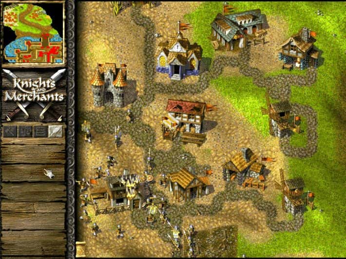 #4. Knights and Merchants (GOG) โดย: TopWare Interactive