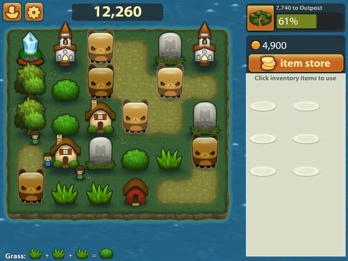 #3. Triple Town (GOG) 由: SpryFox