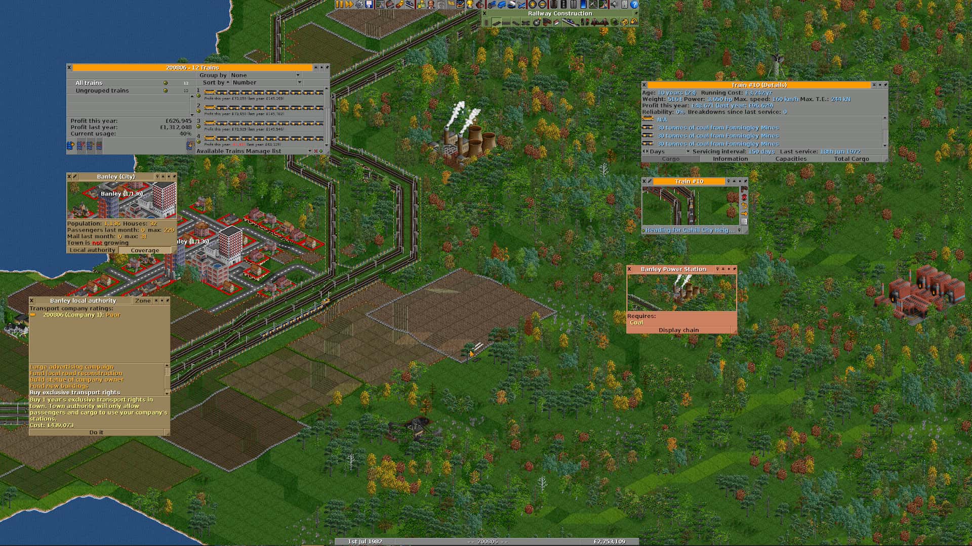 #6. OpenTTD (GOG) От: OpenTTD
