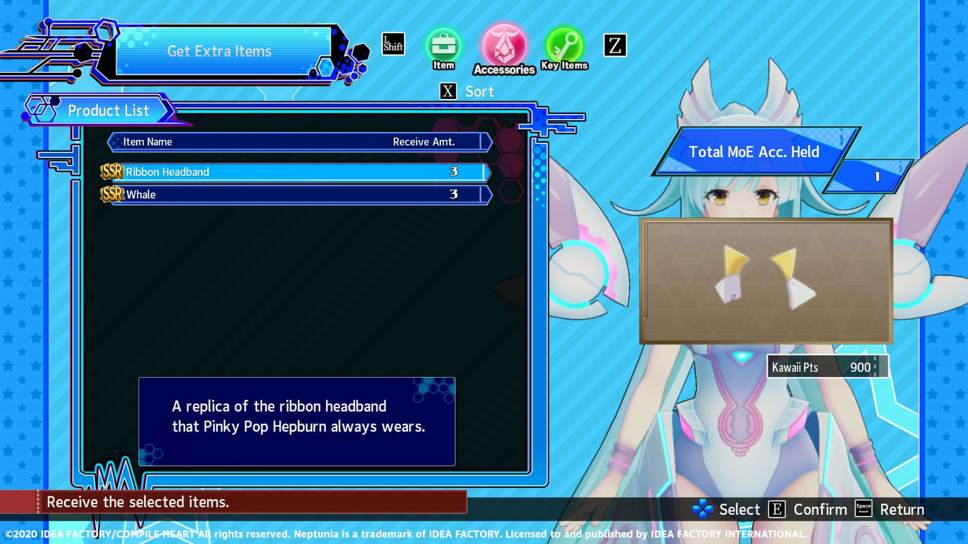 #4. Neptunia Virtual Stars - Pinky Pop Hepburn Pack (GOG) Podle: Idea Factory International