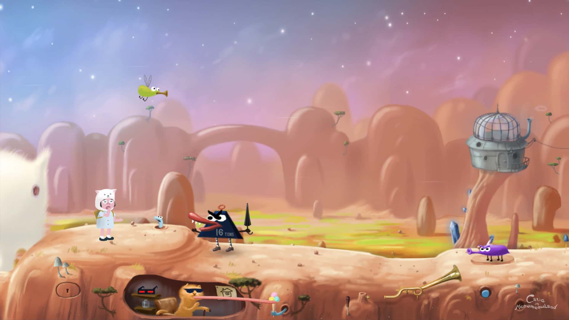 #7. Catie in MeowmeowLand (GOG) โดย: Blowfish Studios