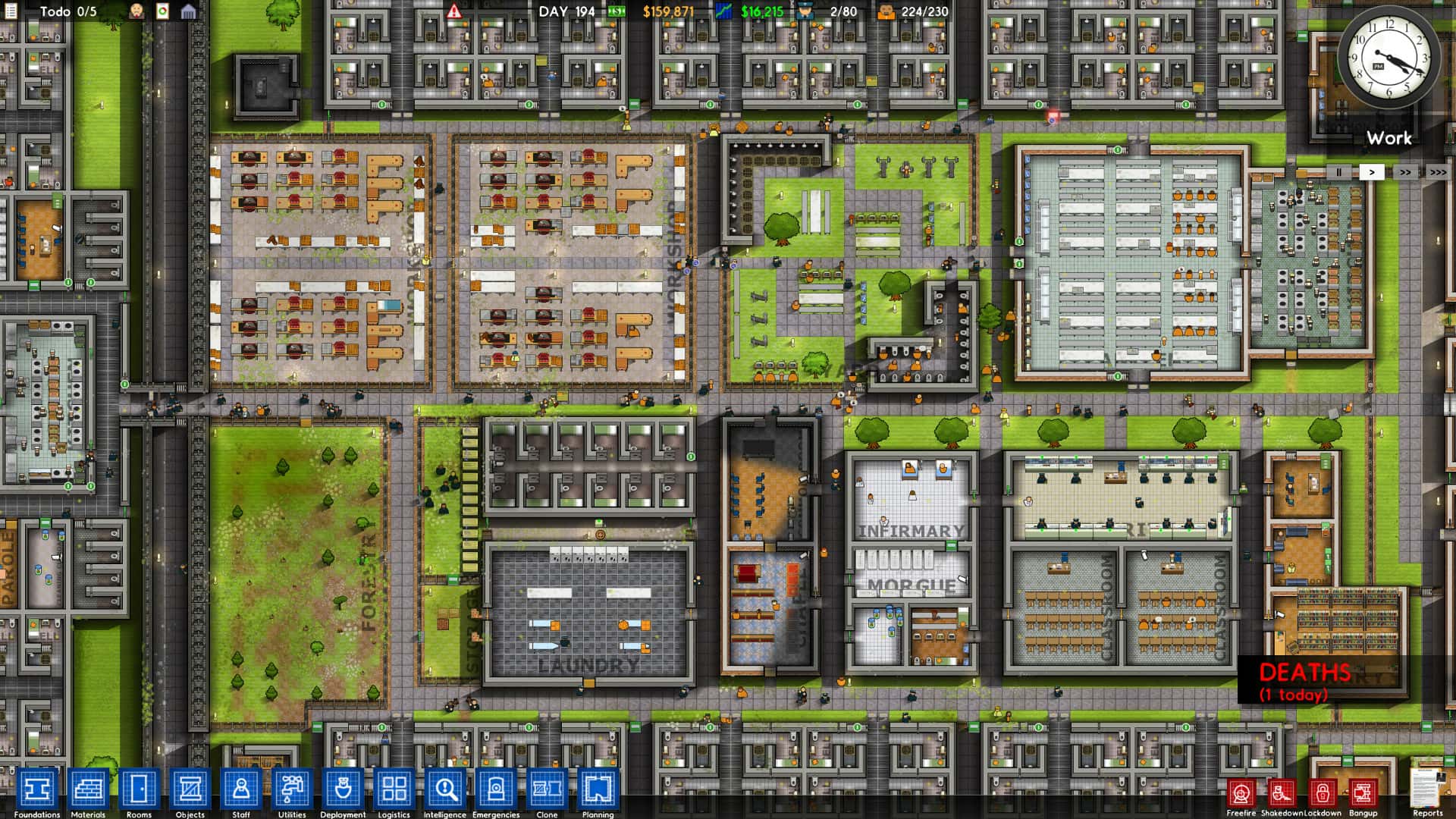 #9. Prison Architect (GOG) Bởi: Paradox Interactive